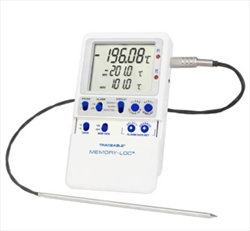 Nhiệt kế điện tử chính xác cao Traceable Memory-Loc Liquid Nitrogen Datalogging Traceable Thermometer